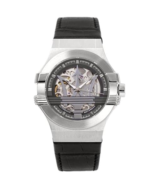 MONTRE MASERATI POTENZA SCHELET BLACK