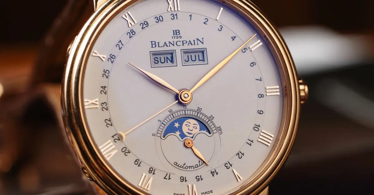 Les montres à phases de lune : Art et précision